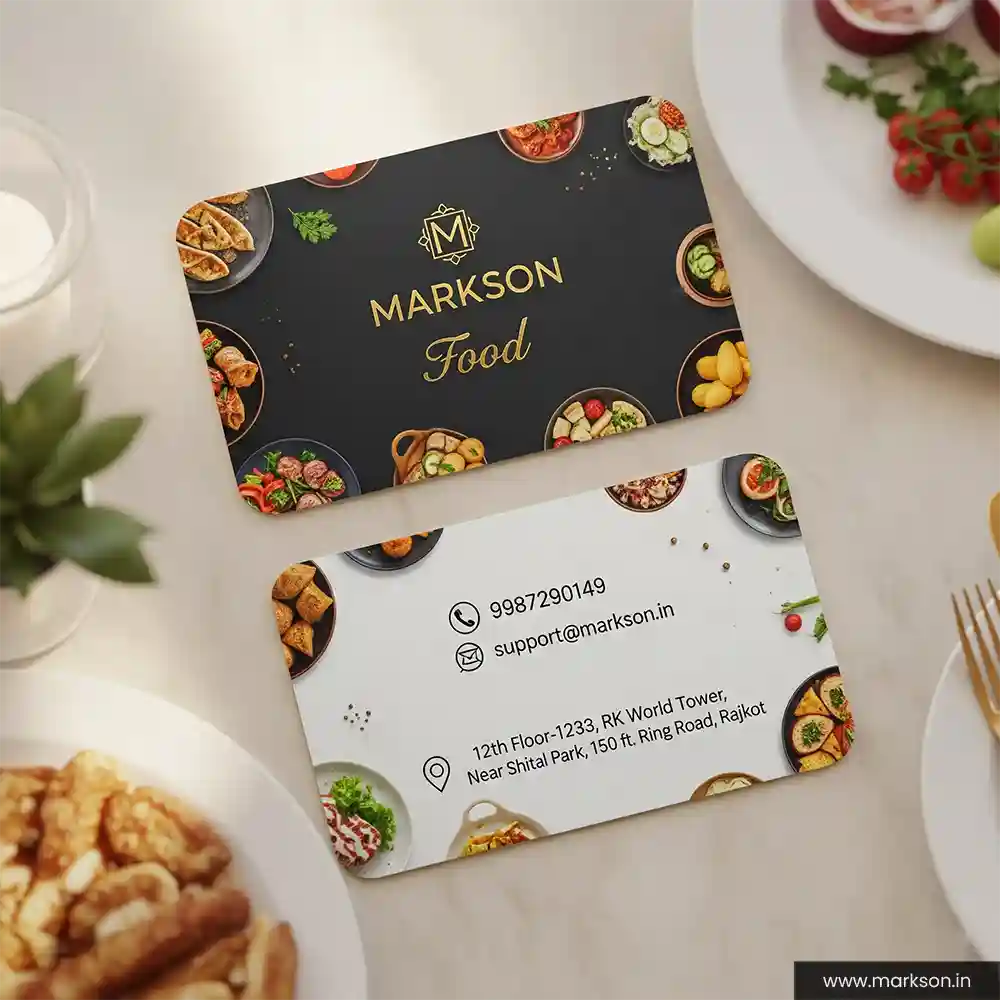 Rounded Corner Cards Printing Supplier Near Me Markson India