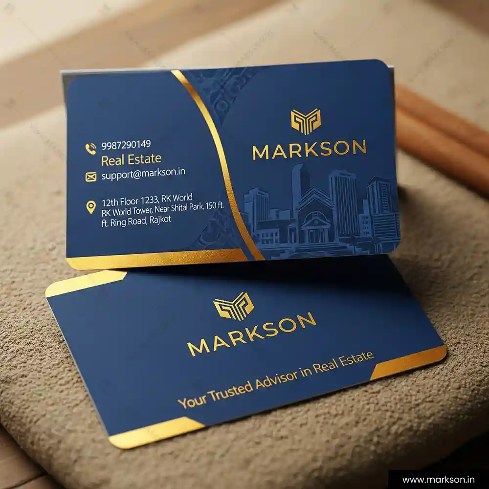 Rounded Corner Visiting Card Latest Price Markson India