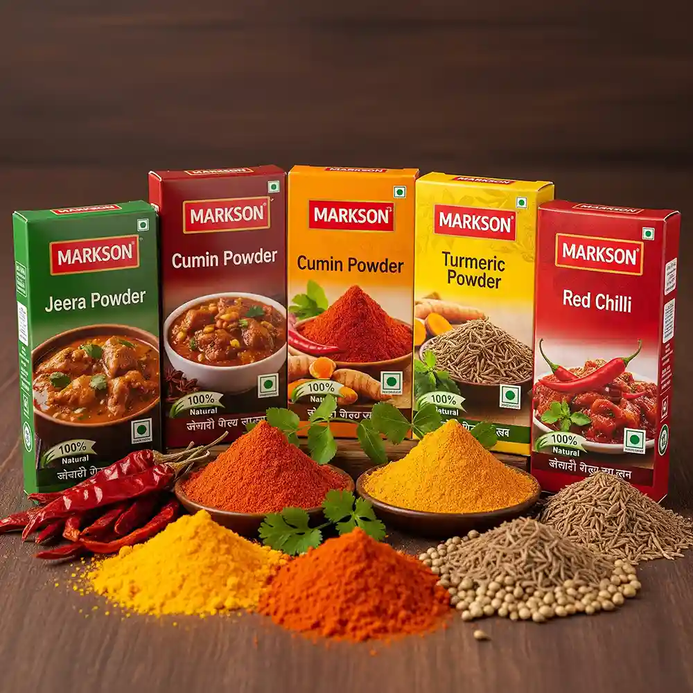 Spices Products Packaging Category Markson India