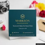 Square Cards Printing 4 Square Cards Design Markson India