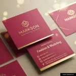 Square Visiting Card Printing 3 Square Visiting Card Near Me Markson India