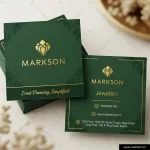 Square Visiting Card Printing 2 Square Visiting Card Printing Markson India
