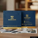 Square Visiting Card Printing 1 Square Visiting Card Printing Supplier Markson India