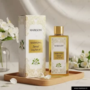 Standard Hair oil Boxes Near Me Markson India