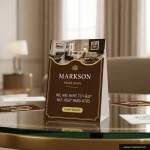 Table Tent Cards 4 Table Tent Cards Manufacturers Near Me Markson India