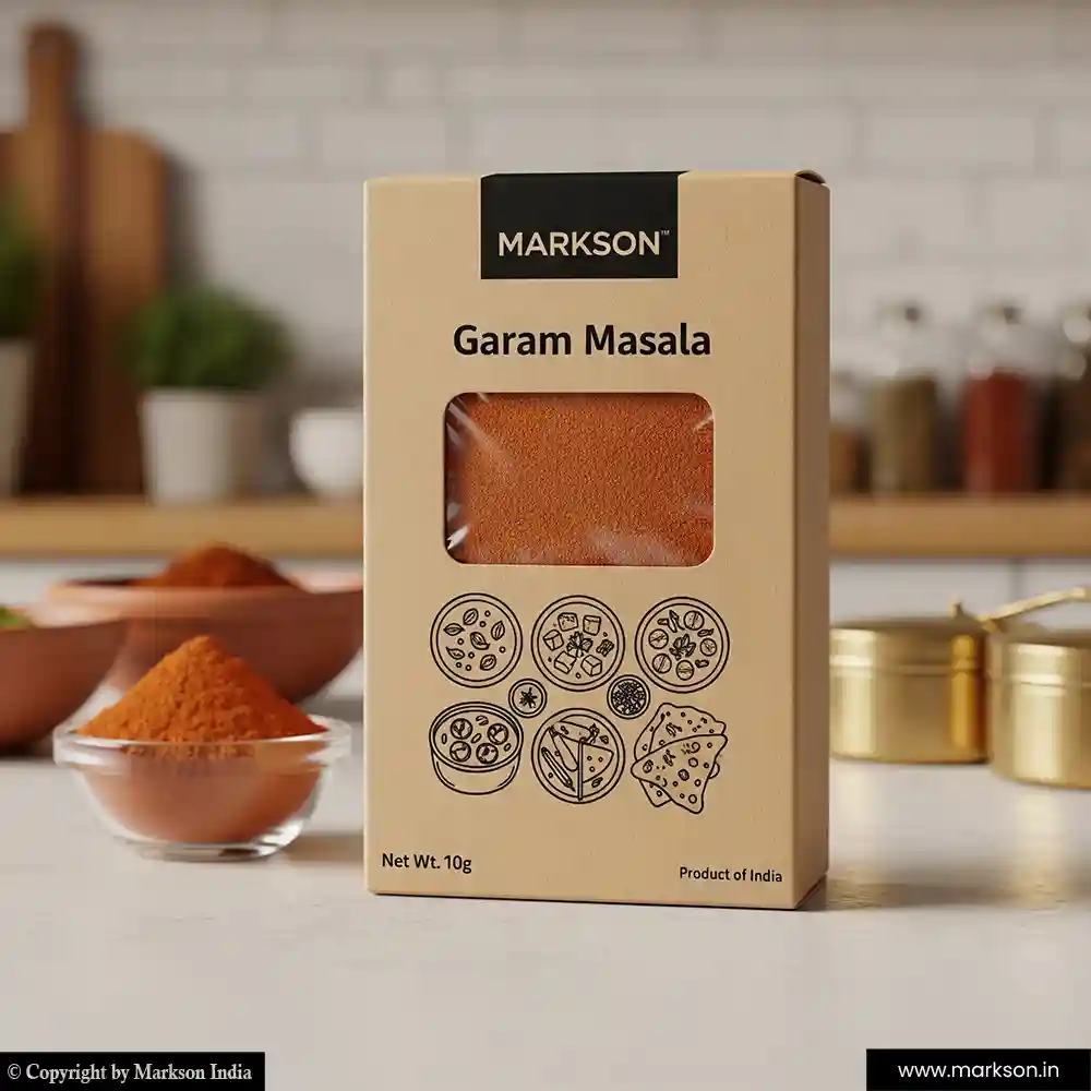 Top 10g Eco Friendly Window Spices Boxes Supplier Near Me Markson India