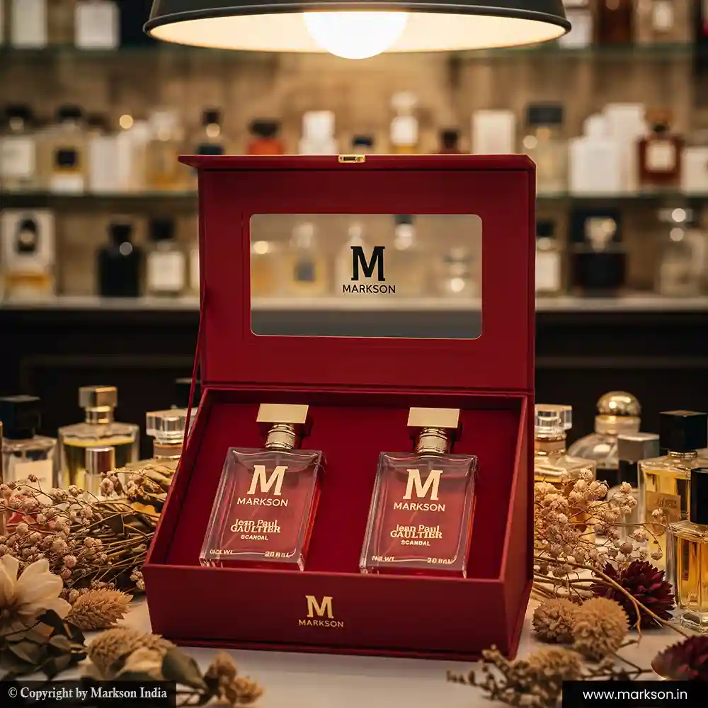 Top 20ML 2 Perfume Window Kit Boxes Printing Near Me Markson India