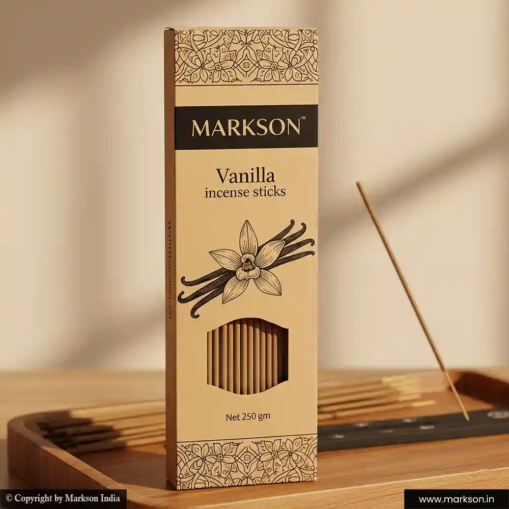 Top 250g Eco Friendly Window Incense Stick Boxes Printing Near Me Markson India