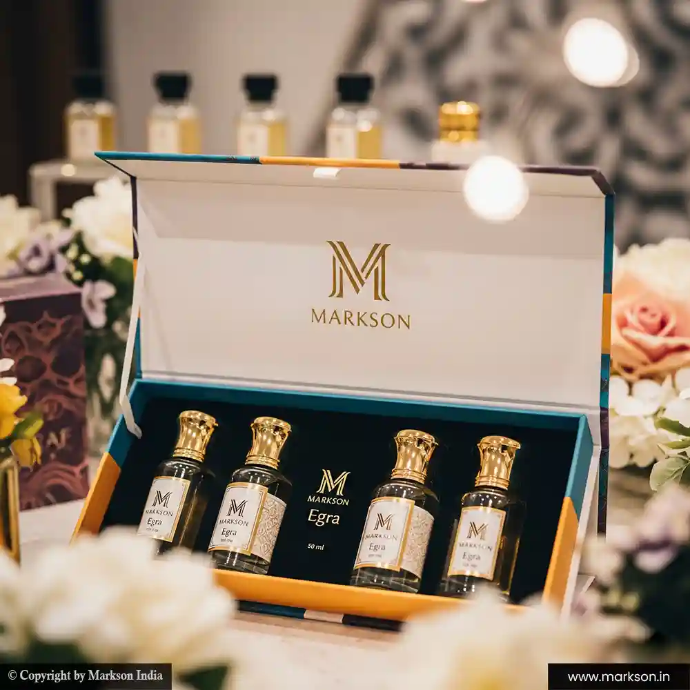 Top 50ML 4 Attar Kit Boxes Printing Near Me Markson India