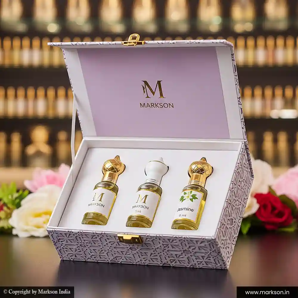 Top 6ML 3 Attar Kit Boxes Printing Near Me Markson India