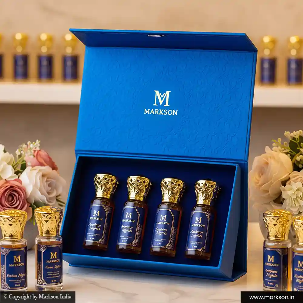 Top 6ML 4 Attar Kit Boxes Printing Near Me Markson India
