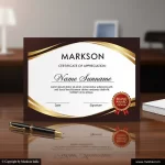 Custom Certificate 2 Top Custom Certificated Printing Online Markson India