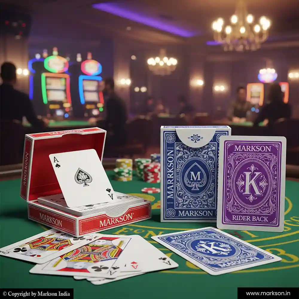 Top Custom Cheating Playing Cards Box Supplier Near Me Markson India