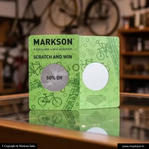 Top Rectangle Scratch Cards Supplier Near Me Markson India