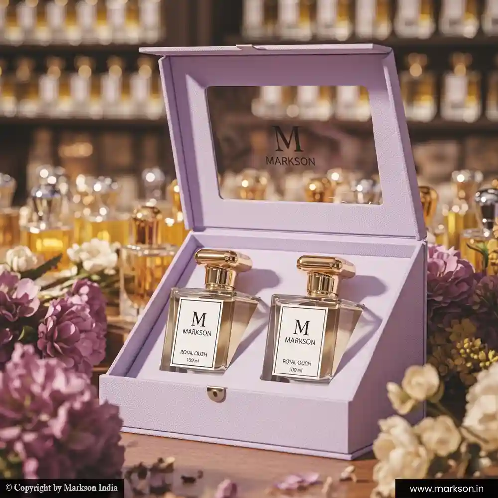 Unique 100ML 2 Perfume Window Kit Boxes Latest price Markson India