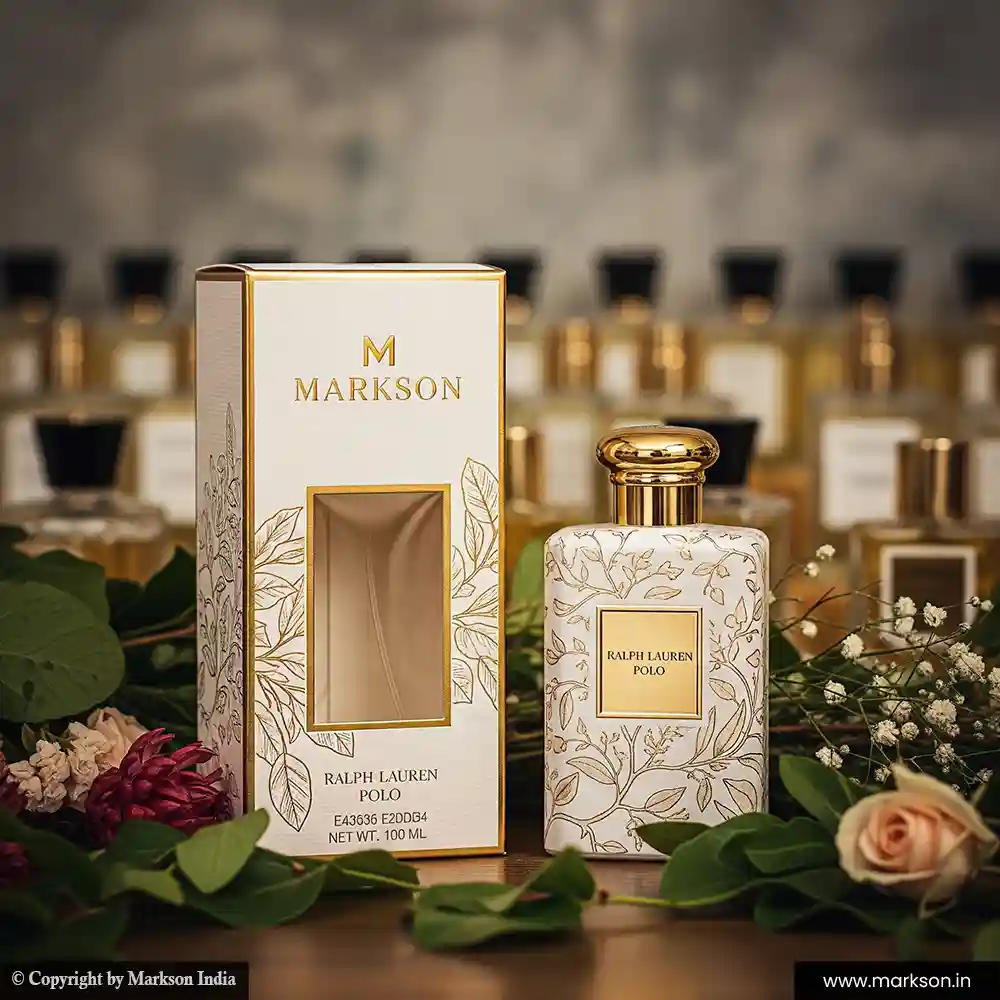 Unique 100ML Premium Window Perfume Boxes Printing Near Me Markson India