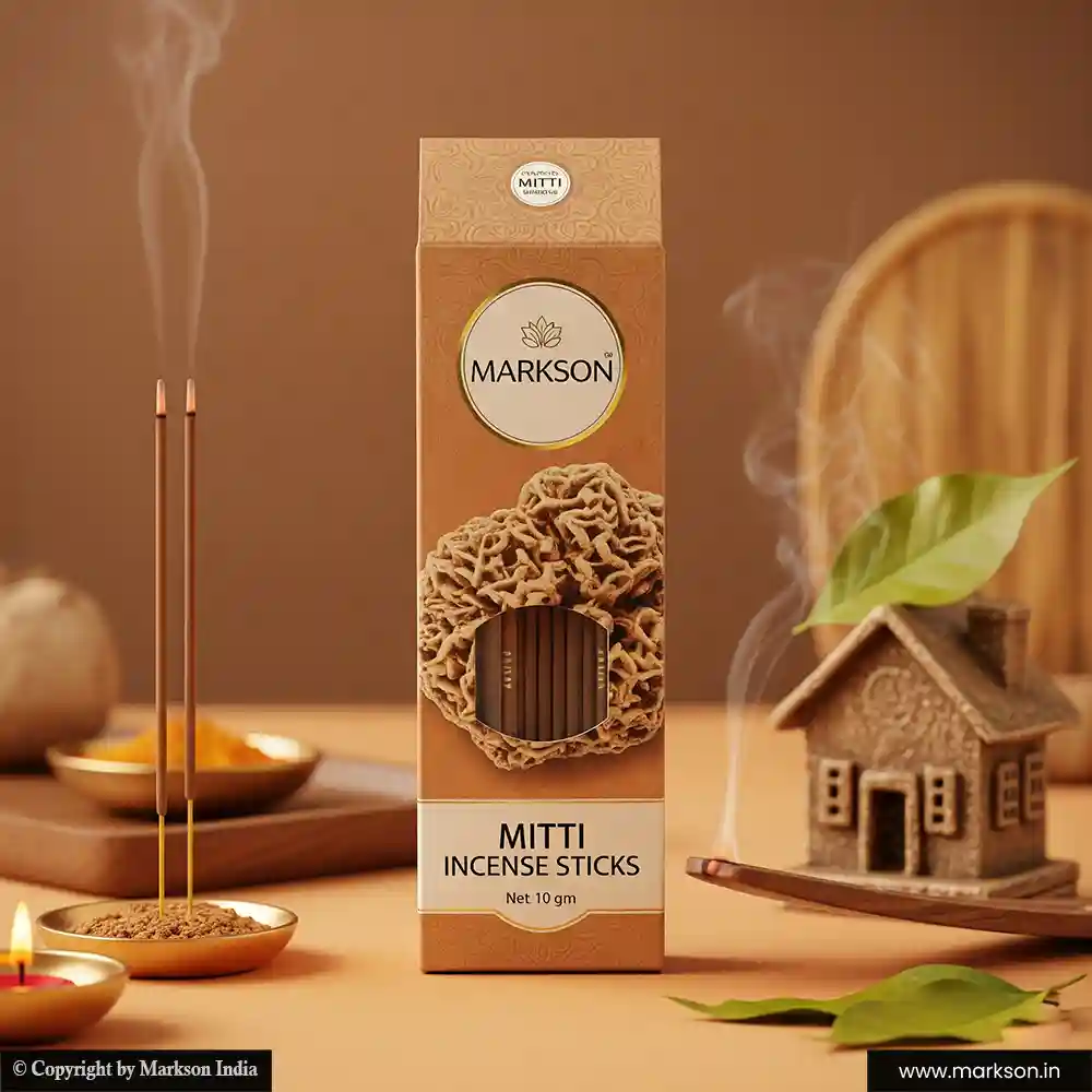 Unique 10g Premium Gable Top Window Incense Stick Boxes Latest price Markson India