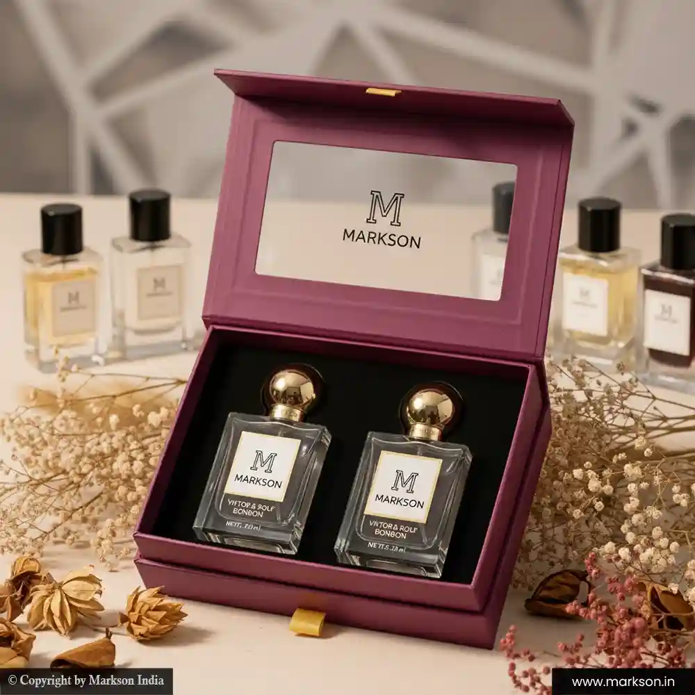 Unique 20ML 2 Perfume Window Kit Boxes Latest price Markson India