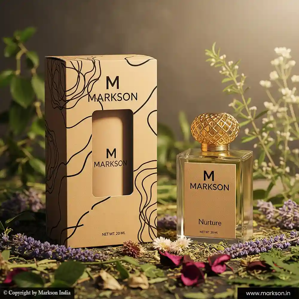 Unique 20ML Window Eco Perfume Boxes Printing Near Me Markson India