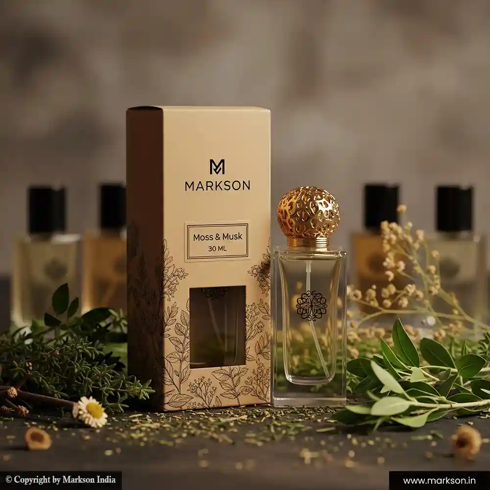 Unique 30ML Window Eco Perfume Boxes Printing Near Me Markson India