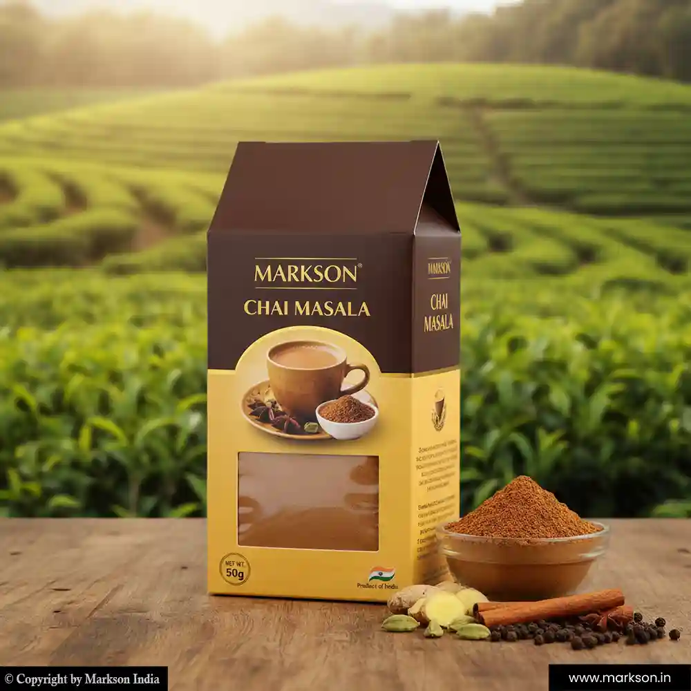 Unique 50g Gable Top Window Spices Boxes Latest price Markson India