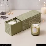 Unique Luxury Candle Boxes Latest price Markson India