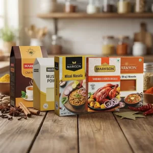 100gm Spices Packaging Boxes
