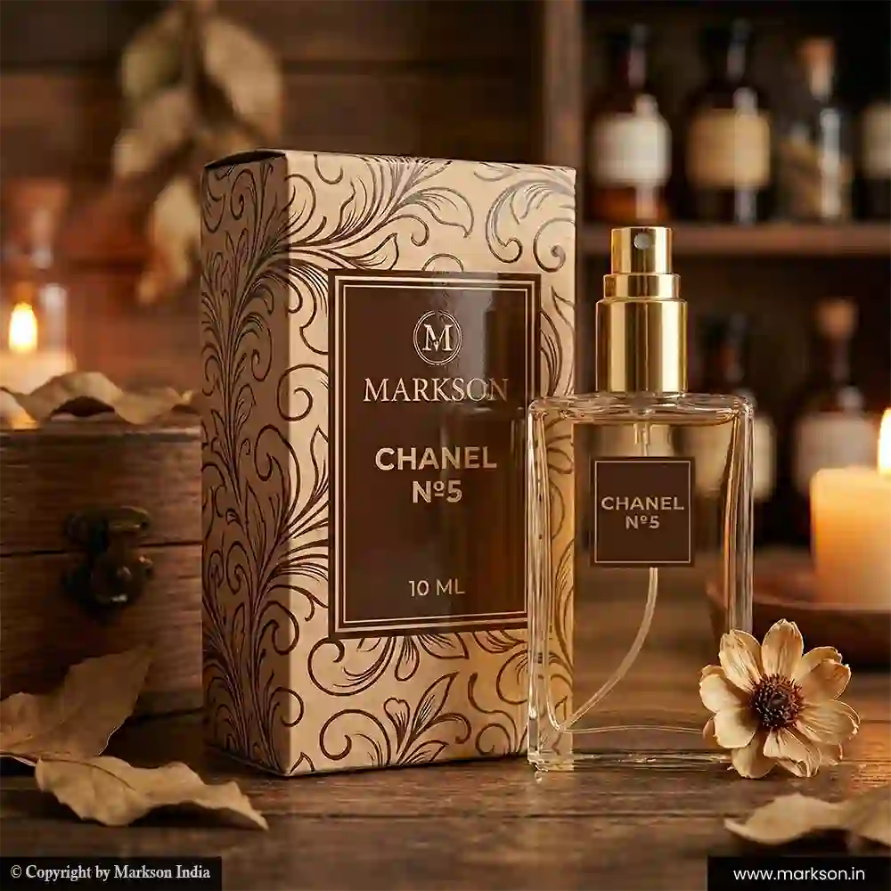 Best 10ml Premium Perfume Boxes with Spot UV Manufacturers Near Me Markson India
