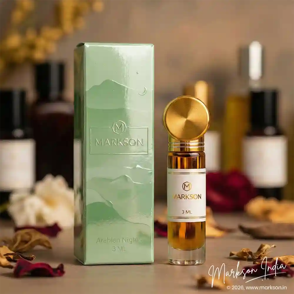 Best 3ML Fancy Attar Boxes Gloss UV Embossed Printing Near Me Markson India