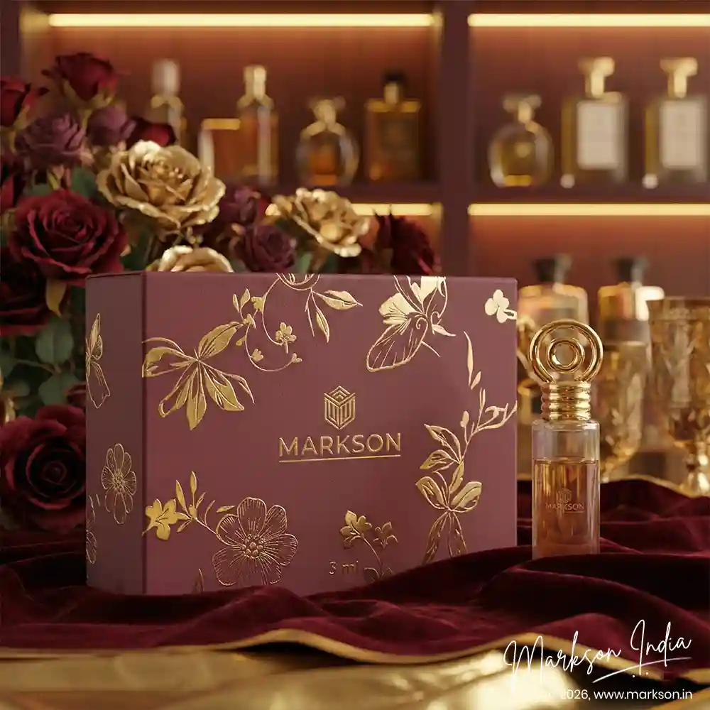Best 3ml Cardboard Combo Boxes with Foil Stemping Printing Near Me Markson India