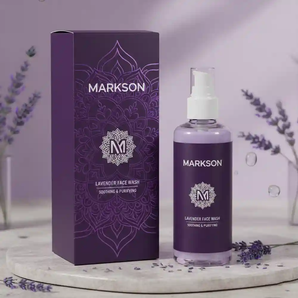 Best Premium Face Wash Boxes with Drip UV Manufacturers Near Me Markson India