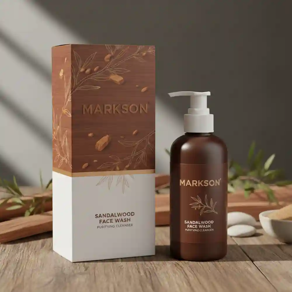 Best Premium Face Wash Boxes with Emboss Manufacturers Near Me Markson India