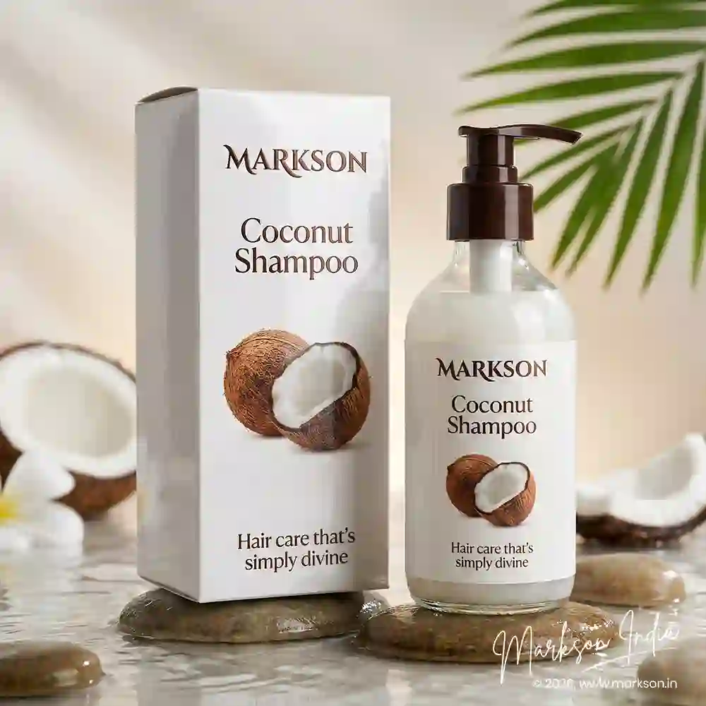 Best Premium Hair Shampoo Boxes with Drip UV Manufacturers Near Me Markson India