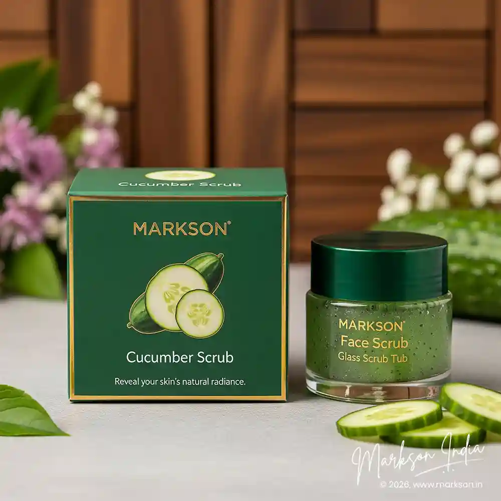 Buy 100gm Premium Face Scrub Boxes Wholesale Near Me Markson India