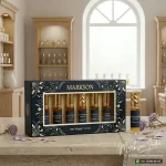 Buy 10ML Window Cardboard Combo Attar Boxes Matte Emboss Supplier Near Me Markson India