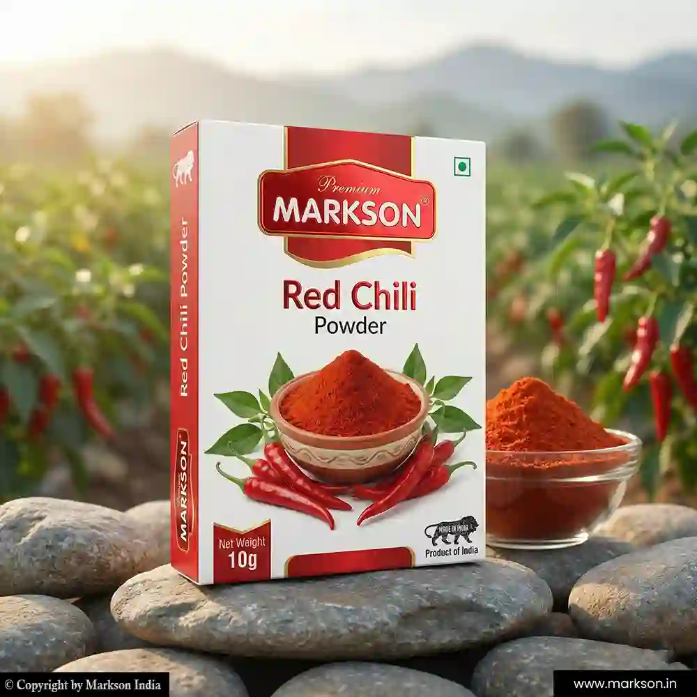 Buy 10g Premium Spices Boxes with Spot UV Emboss Supplier Near Me Markson India