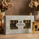 Buy 3ML Window Cardboard Combo Attar Boxes Matte Emboss Supplier Near Me Markson India