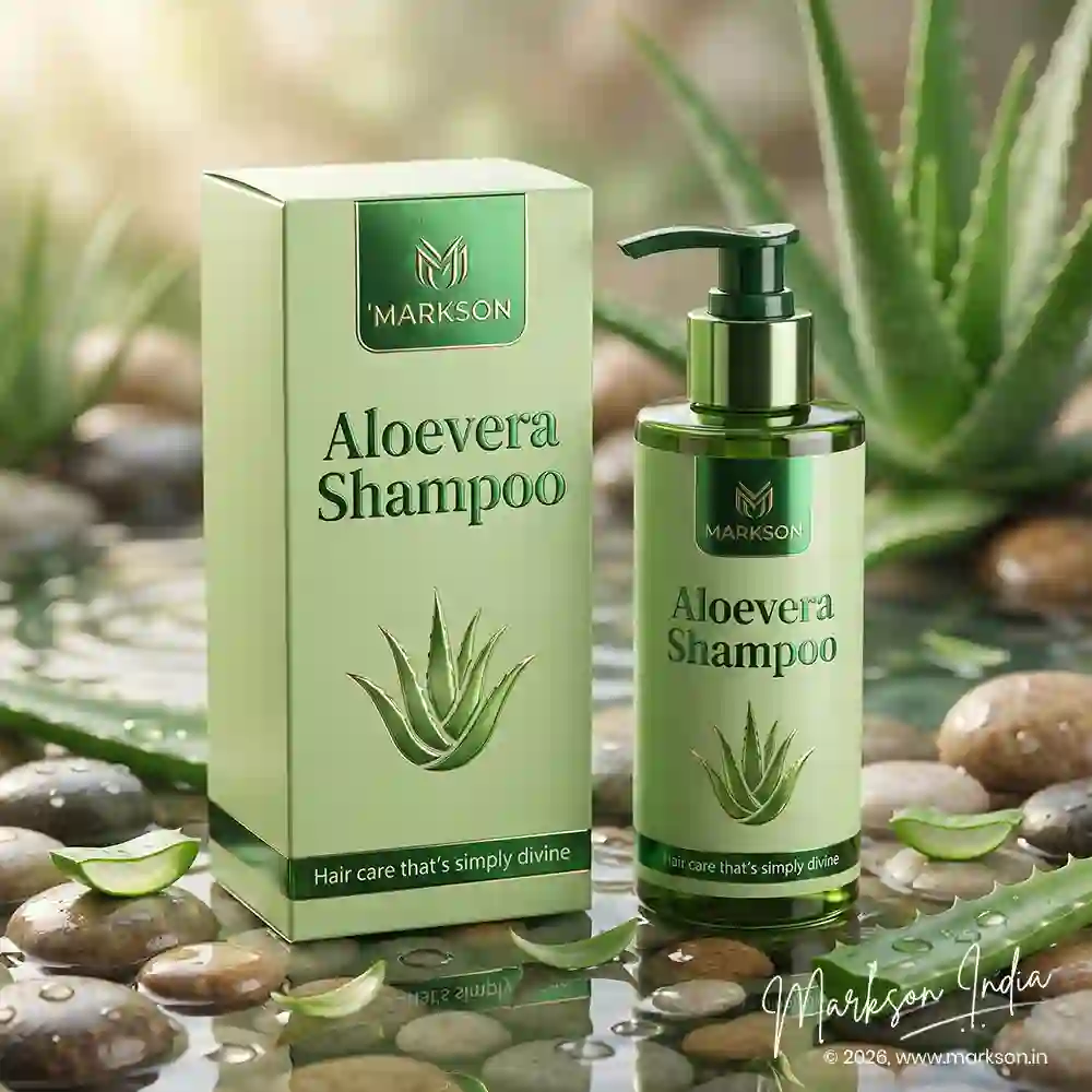 Buy Premium Hair Shampoo Boxes with Spot UV Emboss Supplier Near Me Markson India