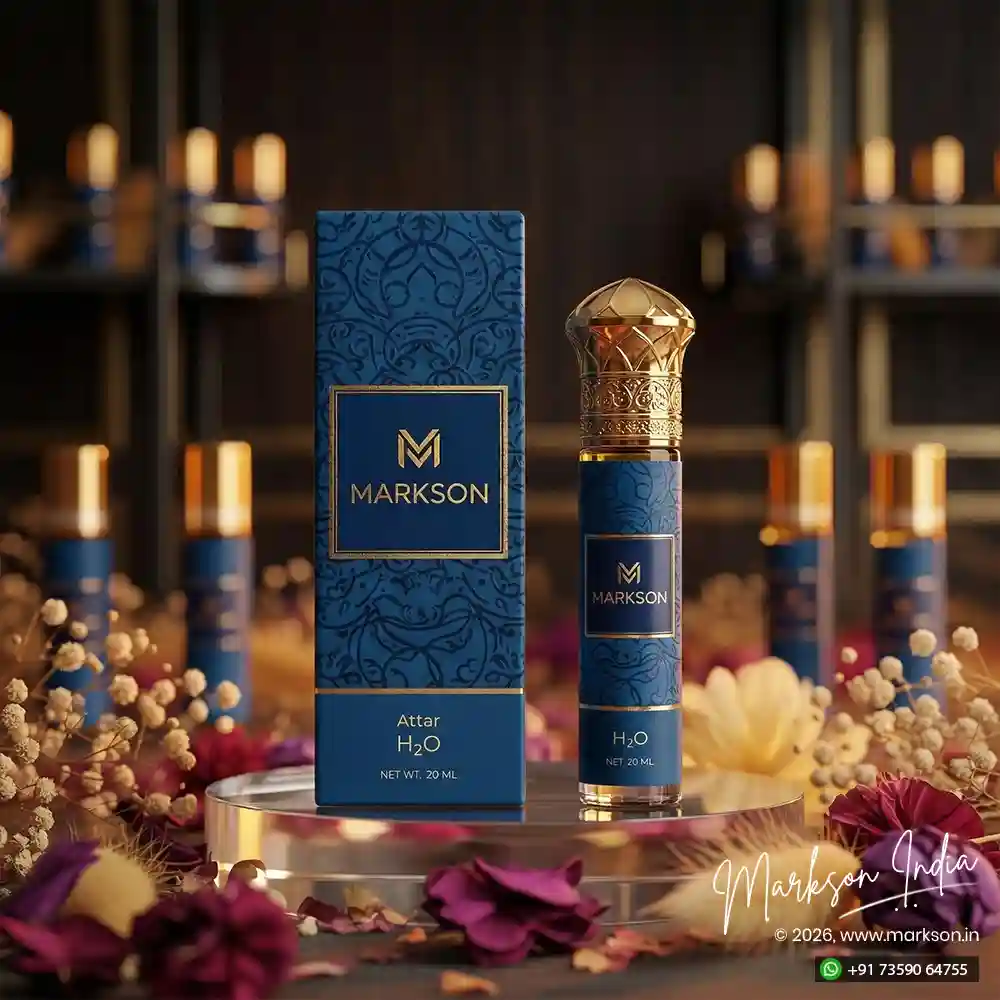 New 20ML Fancy Attar Boxes Matte Foiling Manufacturers Near Me Markson India