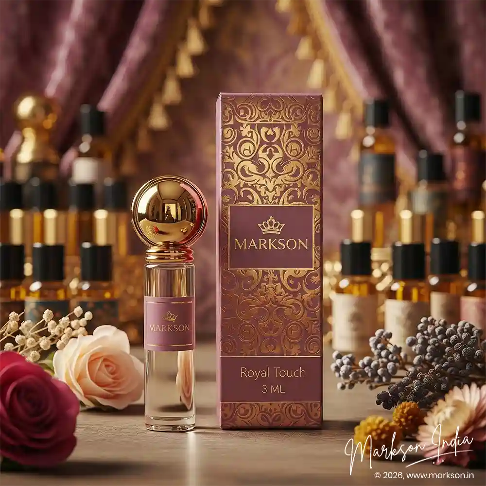 Top 3ML Fancy Attar Boxes Matte Foiling Embossed Export Near Me Markson India