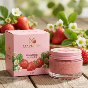 Top 50gm Premium Face Scrub Boxes Supplier Near Me Markson India