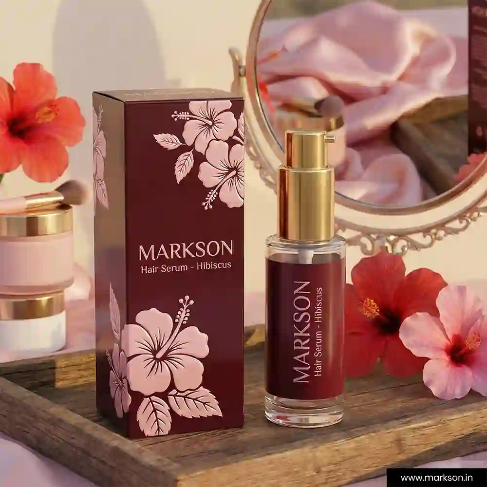Top Premium Hair Serum Boxes with Drip UV Emboss Supplier Near Me Markson India