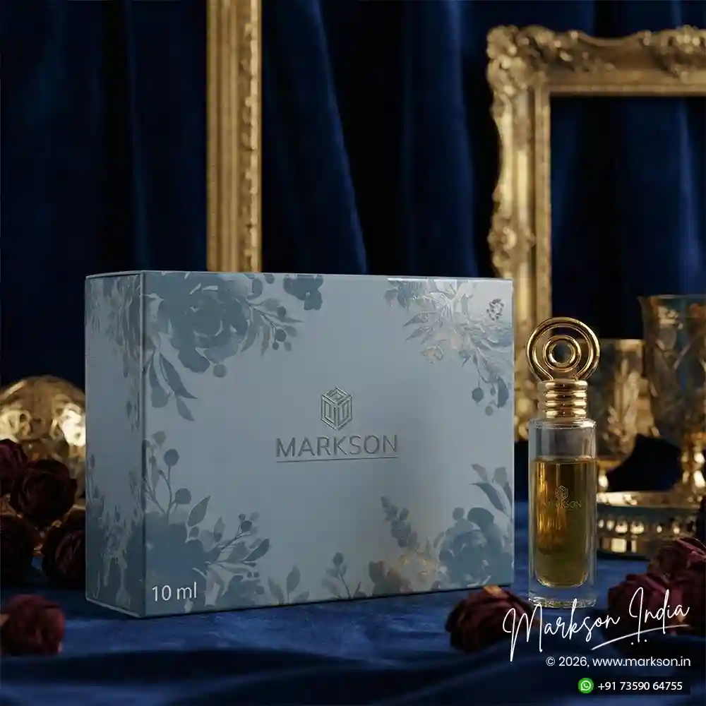 Unique 10ML Cardboard Combo Attar Boxes Matte UV Latest Price Markson India