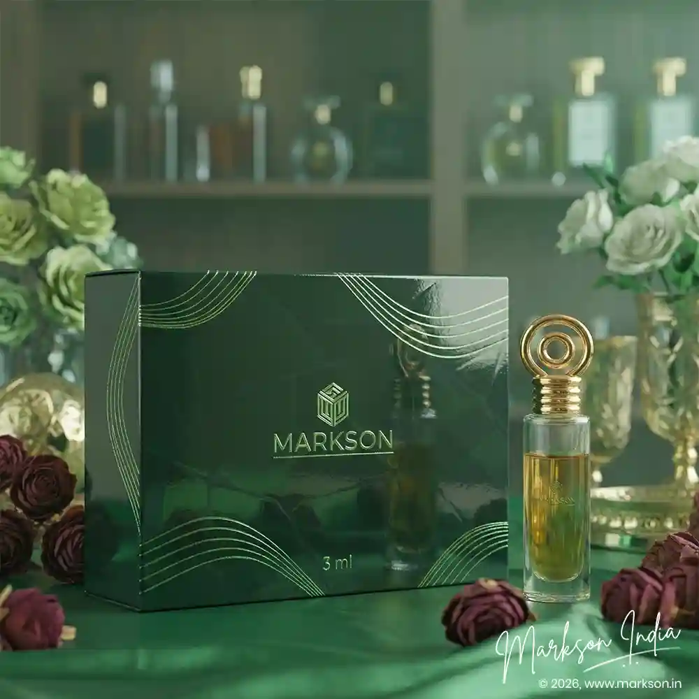 Unique 3ml Cardboard Combo Boxes with Drip UV Emboss Wholesale Near Me Markson India