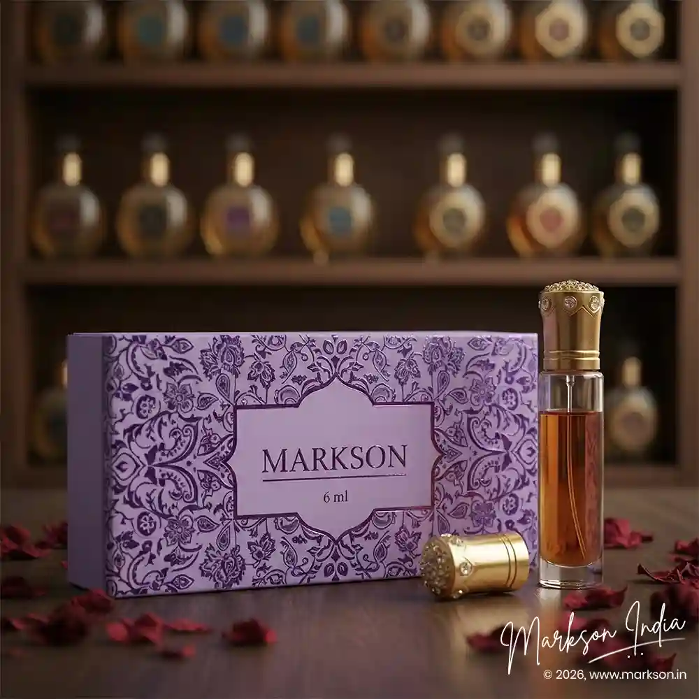 Unique 6ML Cardboard Combo Attar Boxes Drip UV Latest Price Markson India