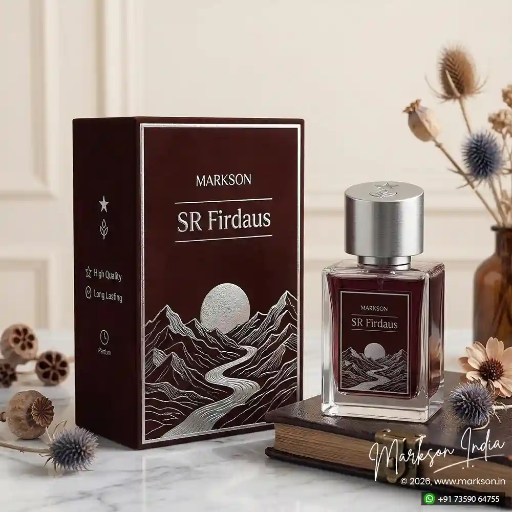 Best 100ML Fancy Perfume Boxes Matte Foiling Embossed Printing Near Me Markson India