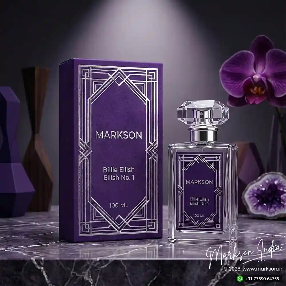 Best 100ML Luxury Perfume Boxes Matte Foiling Embossed Printing Near Me Markson India