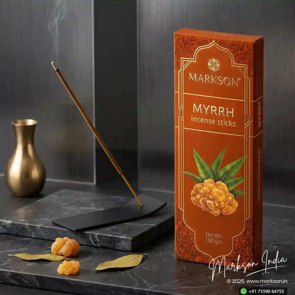 Best 100g Standard Incense Stick Boxes Matte Foiling Embossed Printing Near Me Markson India