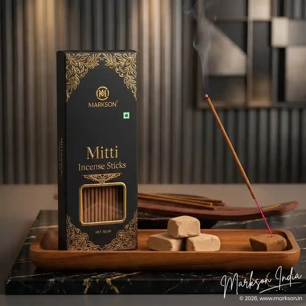 Best 10g Premium Window Incense Stick Boxes Matte Foiling Embossed Printing Near Me Markson India