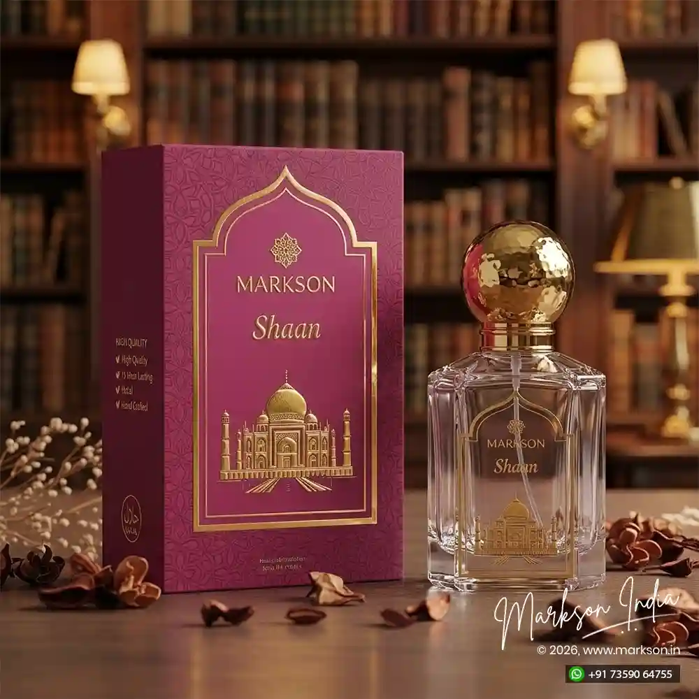 Best 20ML Premium Perfume Boxes Matte Foiling Embossed Printing Near Me Markson India